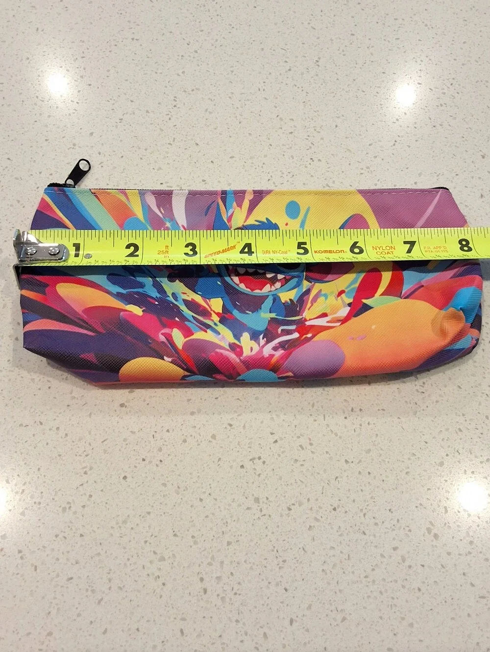 Stitch Colorful Cosmetic Makeup Bag Pencil Pouch Double Sided, NEW